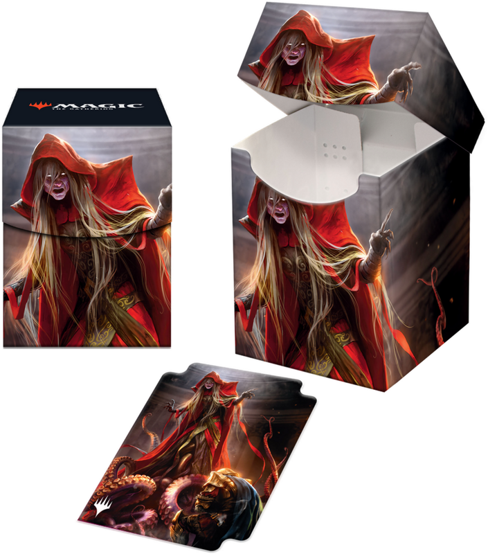 (image for) Ultra Pro Dominaria United 100+ Deck Box A featuring Commander Dihada, Binder of Wills